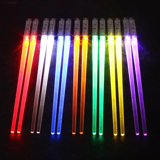 1 Pair LED Lightsaber Chopstick